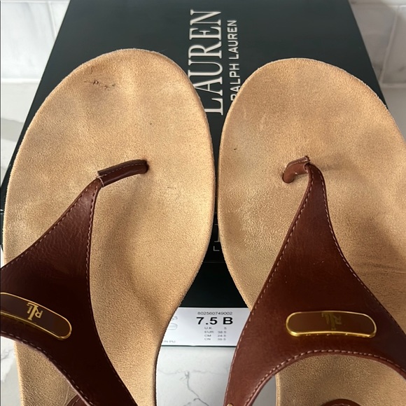 Lauren Ralph Lauren Brown Sandals - Picture 8 of 8